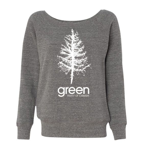 Evergreen - Pull à Col Large et Coupe  Thumbnail