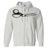 Heavy Blend Full-Zip Hooded Sweatshirt 18600 Thumbnail