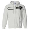 Heavy Blend Full-Zip Hooded Sweatshirt 18600 Thumbnail